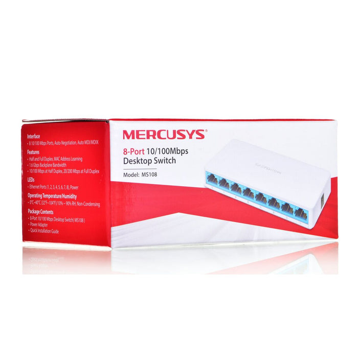 Switch Mercusys MS108 Ethernet LAN 10/100