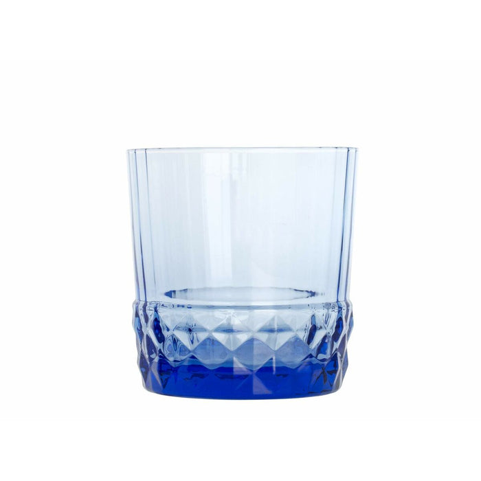 Set di Bicchieri Bormioli Rocco America'20s Azzurro 6 Unità Vetro (370 ml)