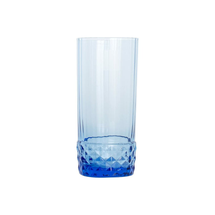 Juego de Vasos Bormioli Rocco America'20s Azul Claro 6 Unidades de Cristal (490 ml)