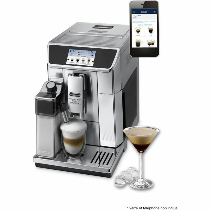 DeLonghi ECAM650.85.MS cafetera totalmente automática 1450 W Gris 1 L