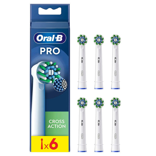 Testina di Ricambio Oral-B Pro Cross Action 6 Unità