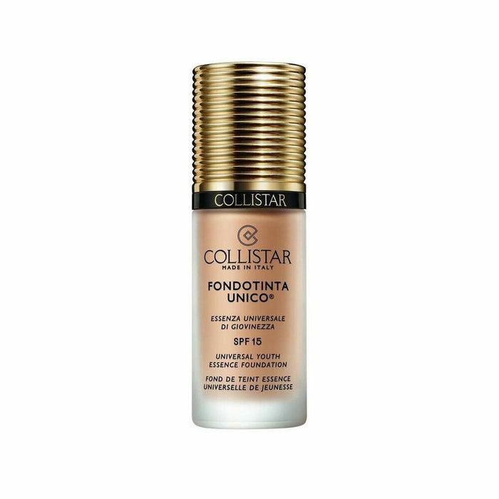 Base per Trucco Fluida Collistar Unico Nº 6N Caramel Spf 15 30 ml