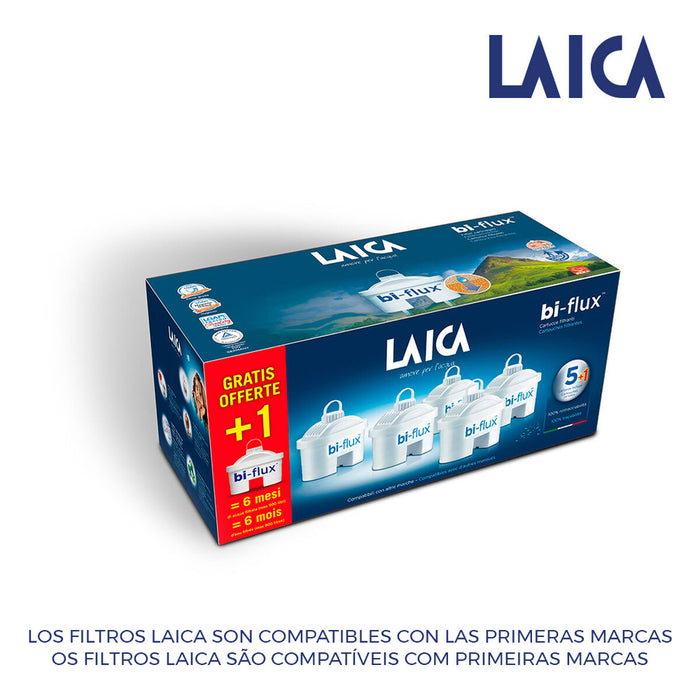 Filtro para jarro filtrante LAICA Pack (6 Unidades)