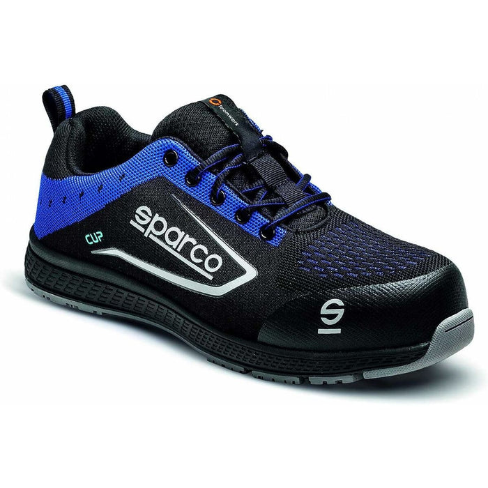 Sapatos de segurança Sparco Cup Nraz azul/preto S1P preto/azul