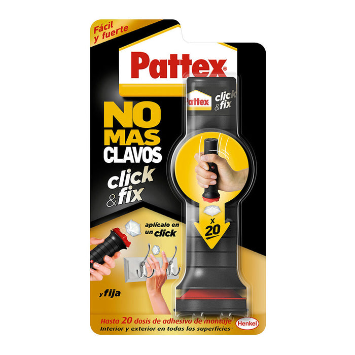 Adhesivo Instantáneo Pattex click &amp; fix 30 g Pasta Blanca