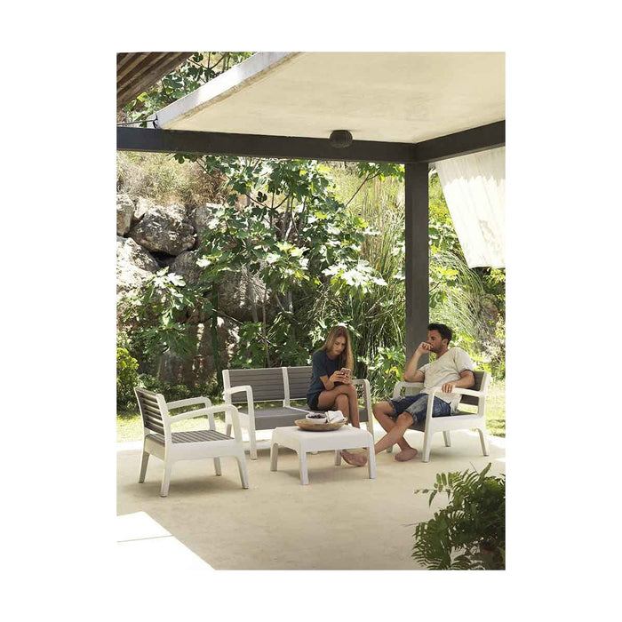 Móveis de jardim Resina SP Berner Miami (62 x 66 x 35 cm) (72 x 66 x 63,5 cm) (120 x 48 x 69 cm)