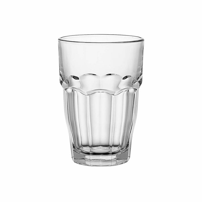 Copo de vidro transparente Bormioli Rocco Rock Bar 370 ml (6 unidades)
