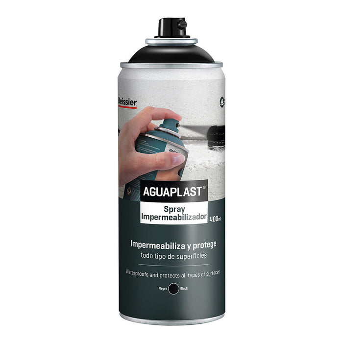 Impermeabilizante Aguaplast 70605-002 Negro Spray 400 ml