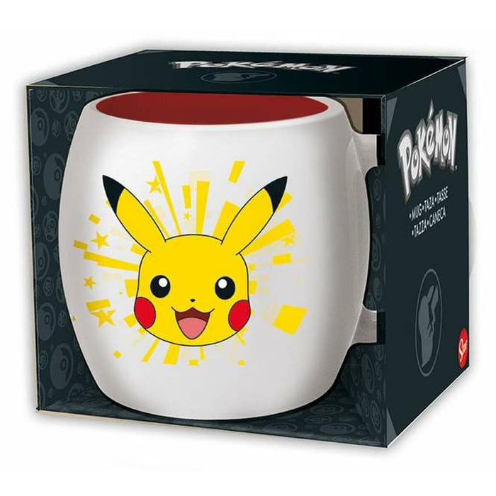 Taza Cerámica Pokémon Pikachu con Caja 360 ml