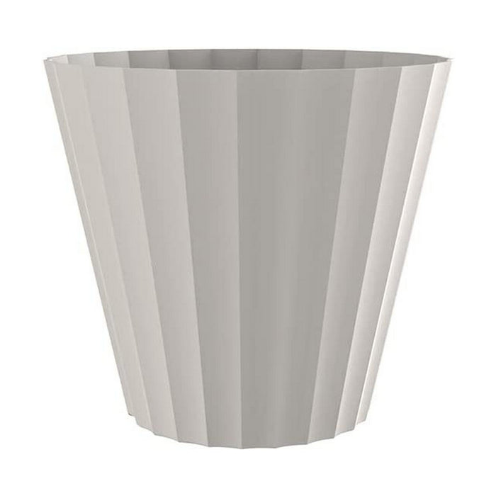 Vaso Plastiken 32 x 29 cm Polipropileno bege