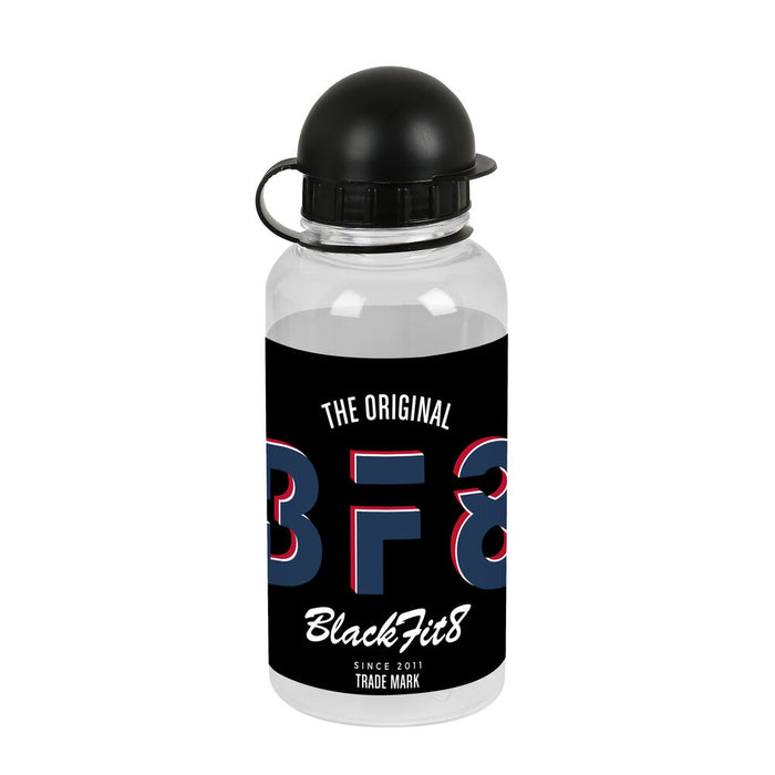BlackFit8 Urban Black Navy Botella de agua de PVC (500ml)