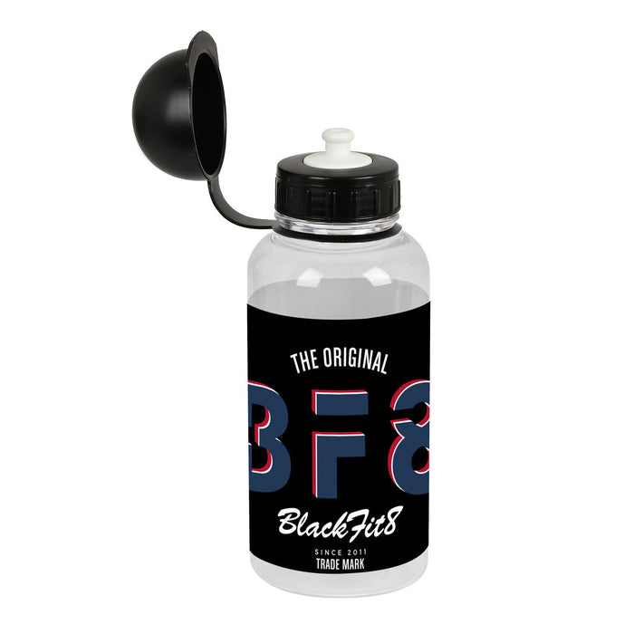 BlackFit8 Urban Black Navy Botella de agua de PVC (500ml)