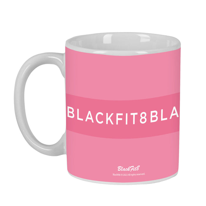 Tazza Mug BlackFit8 Glow up Ceramica Rosa (350 ml)