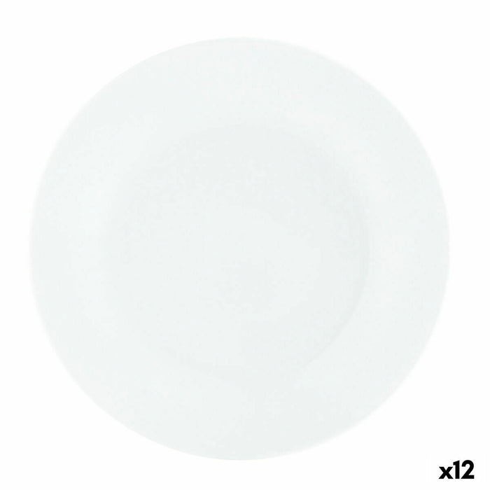 Piatto Quid Basic Pane Ceramica Bianco (15,5 cm) (Pack 12x)