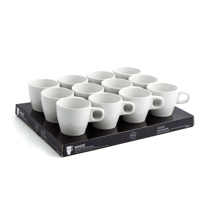 Appila Ceramic White Quid Cup (28 cl) (Pack 12x)