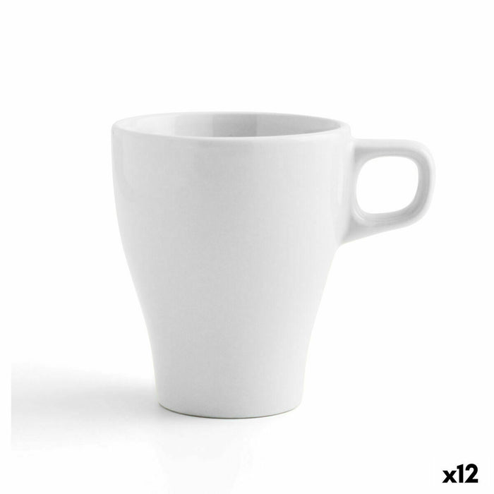 Appila Quid Cup Cerámica Blanca (28 cl) (Pack 12x)