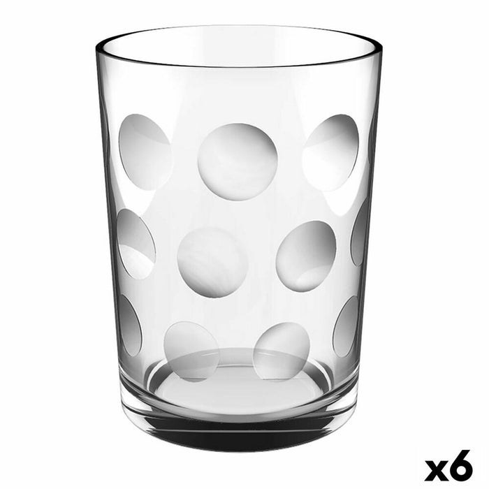 Quid Urban Circles Vaso Transparente (36 cl) (Pack 6x)