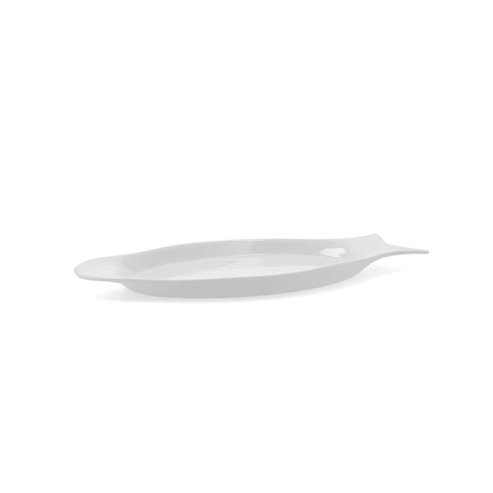 Assadeira Quid Gastro Cerâmica branca (32,5 x 15,5 x 2,5 cm) (Pacote com 6x)