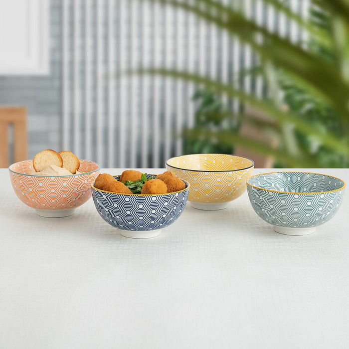 Pippa Ceramic Quid Bowl Multicolorido (11 cm) (Pack 24x)