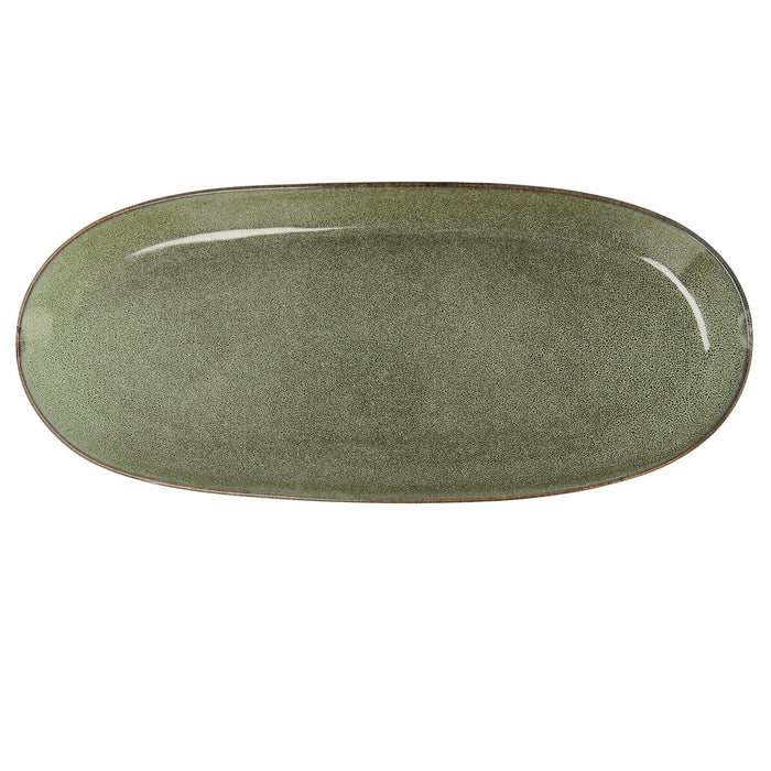 Teglia da Cucina Bidasoa Ikonic Verde Ceramica 36 x 16 cm (Pack 2x)
