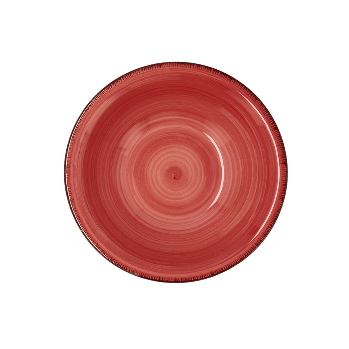 Tigela Quid Vita Cerâmica Vermelha (18 cm) (Pack 6x)