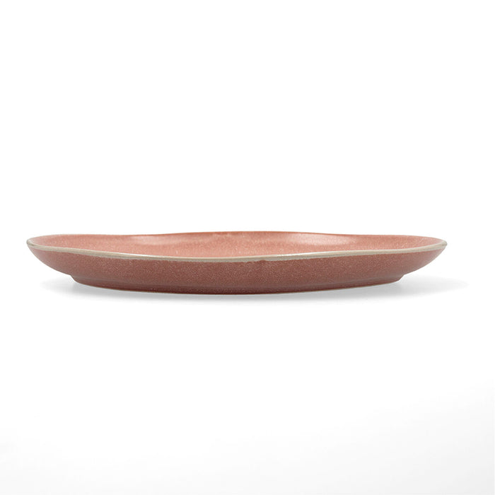 Piatto da pranzo Bidasoa Gio Irregolare Marrone Ceramica 26,5 cm (4 Unità)