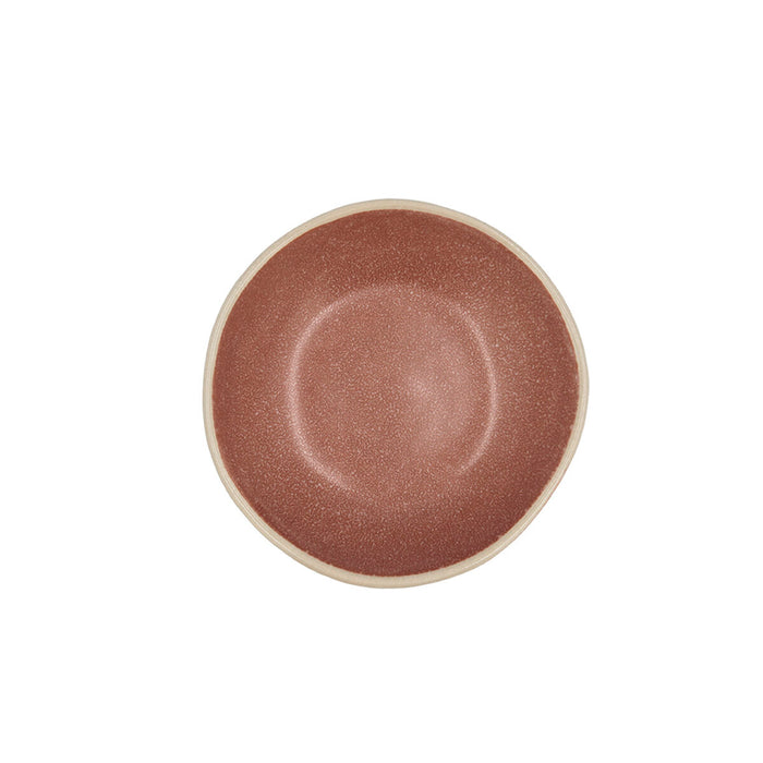Ciotola Bidasoa Gio Ceramica Marrone 12 x 3 cm (12 Unità)