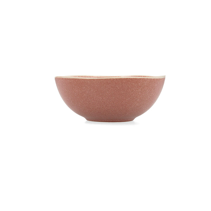 Ciotola Bidasoa Gio 16 x 6,5 cm Ceramica Marrone (6 Unità)