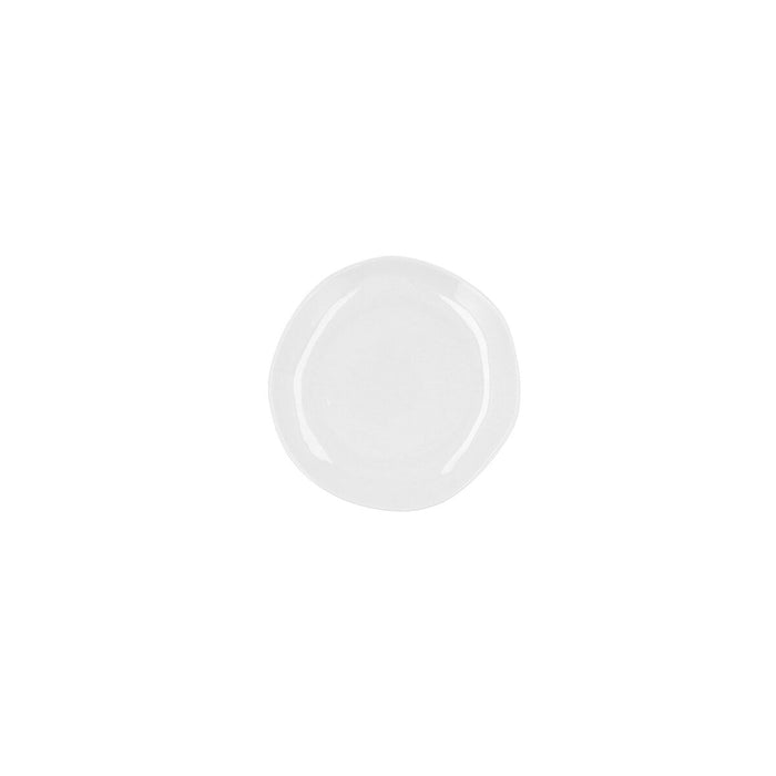 Prato Sobremesa Ariane Terra Cerâmica Branca 16 cm (12 Unidades)