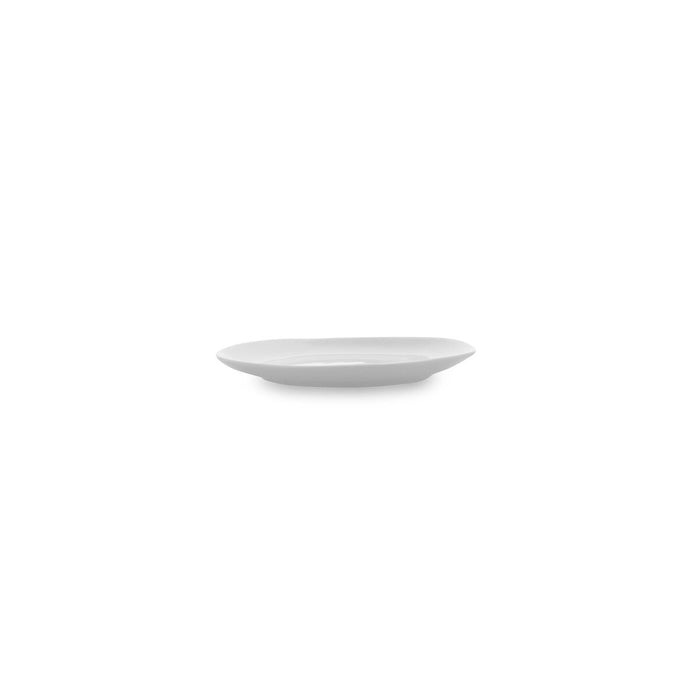 Prato Sobremesa Ariane Terra Cerâmica Branca 16 cm (12 Unidades)