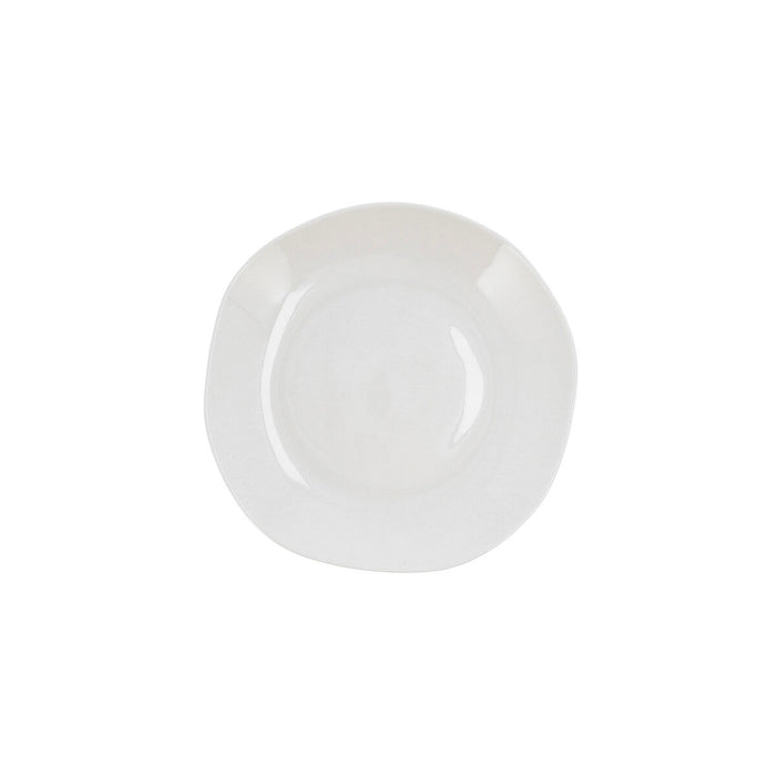 Prato de Sopa Ariane Terra Cerâmica Branca 23 cm (6 Unidades)