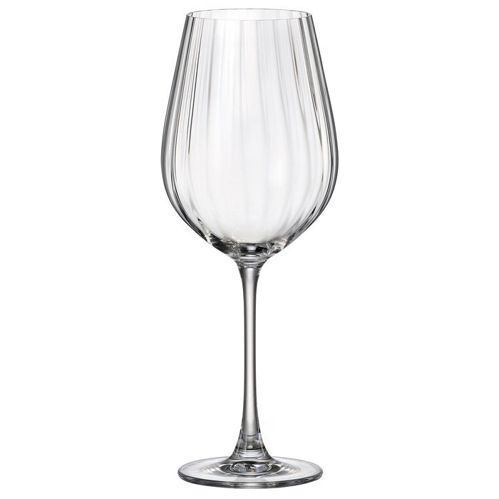 Copa de vino Óptica Cristal de Bohemia Transparente 650 ml 6 Unidades
