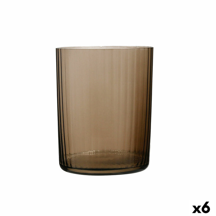 Bohemia Crystal Optic Grey Glass 500 ml (6 unidades)
