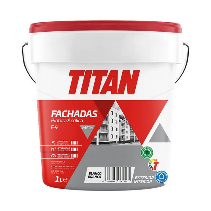 Tinta Titan 125670001 125 ml Branco 1 L