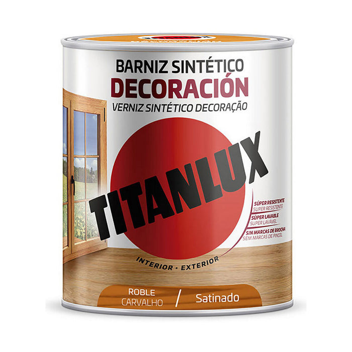 Verniz Titanlux M11100234 Carvalho 750 ml Acetinado
