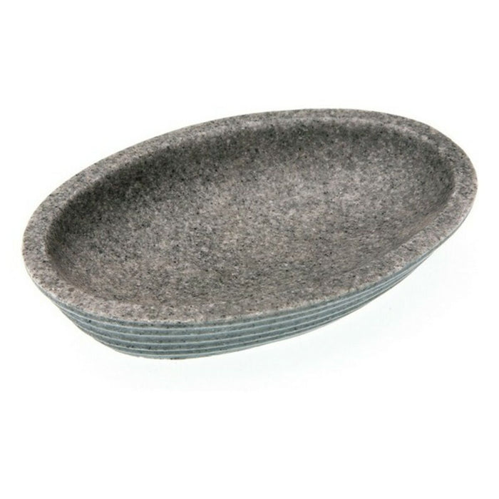 Saboneteira oval poliresina 2 x 10 cm