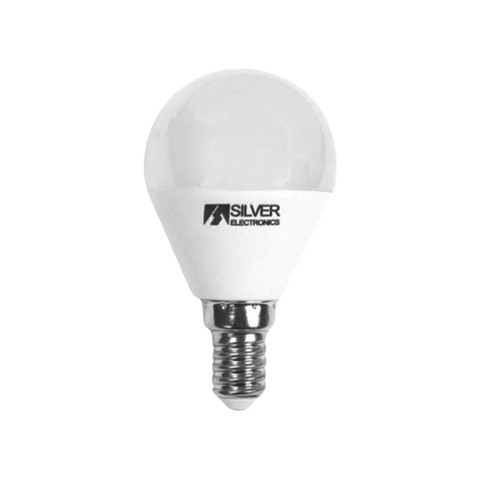 Bombilla LED esferica Plata Electronica ESFERICA 960714 E14 7W