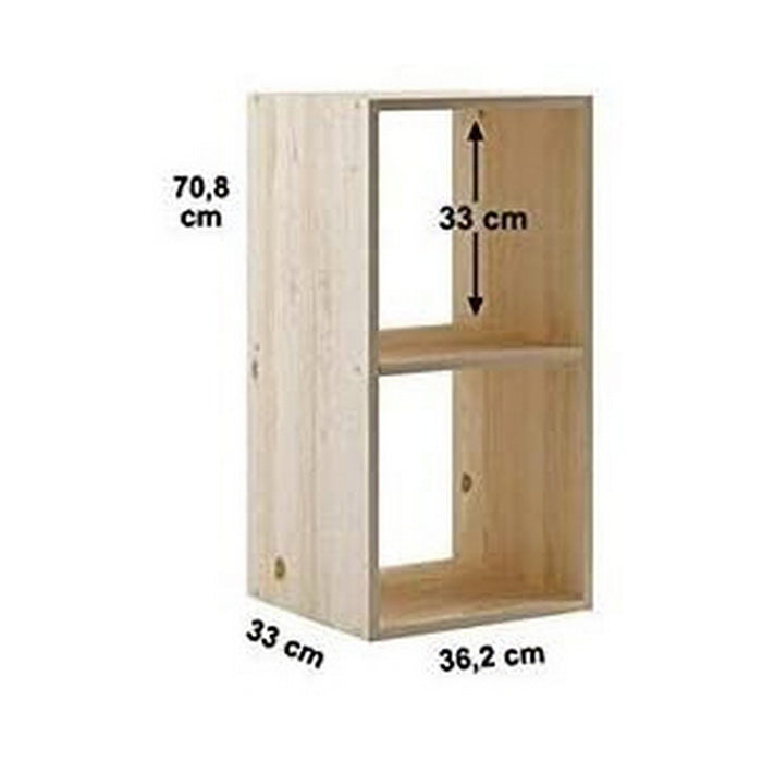 Scaffale Astigarraga DINAMIC-2 Pino (36,2 x 33 x 70,8 cm)