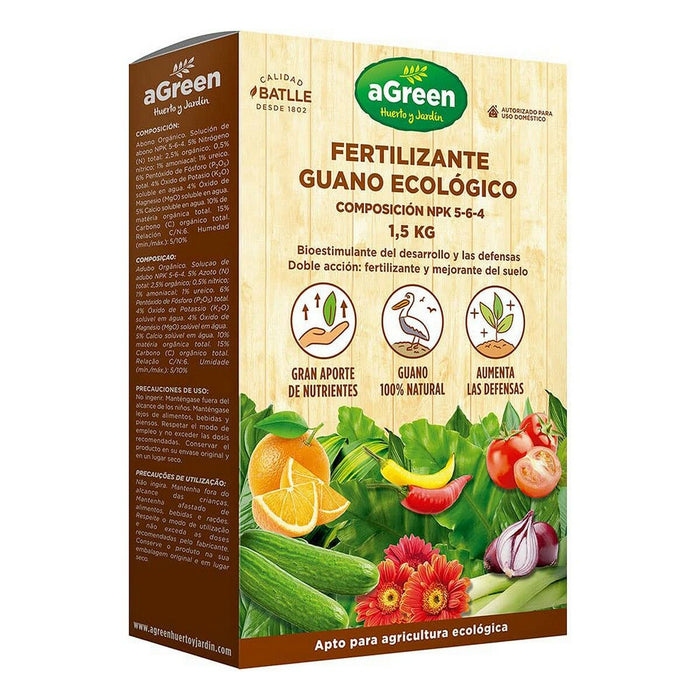 Fertilizzante per piante aGreen 1,5 Kg Ecologico
