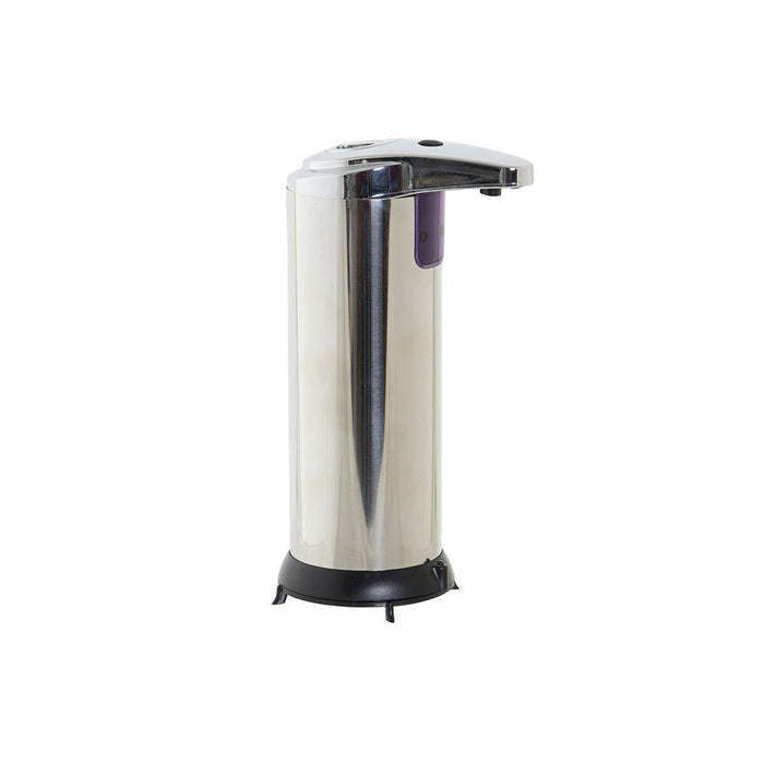 Dosificador Automático de Jabón con Sensor DKD Home Decor 8424001815951 250 ml 11,1 x 7,5 x 19 cm Plata Negro ABS