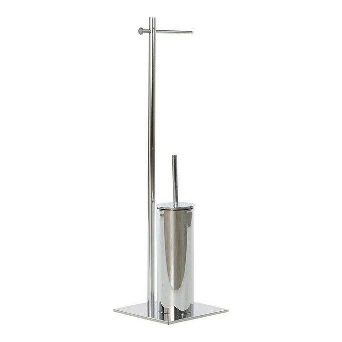 Escova de vaso sanitário DKD Home Decor Steel (20 x 20 x 71 cm)