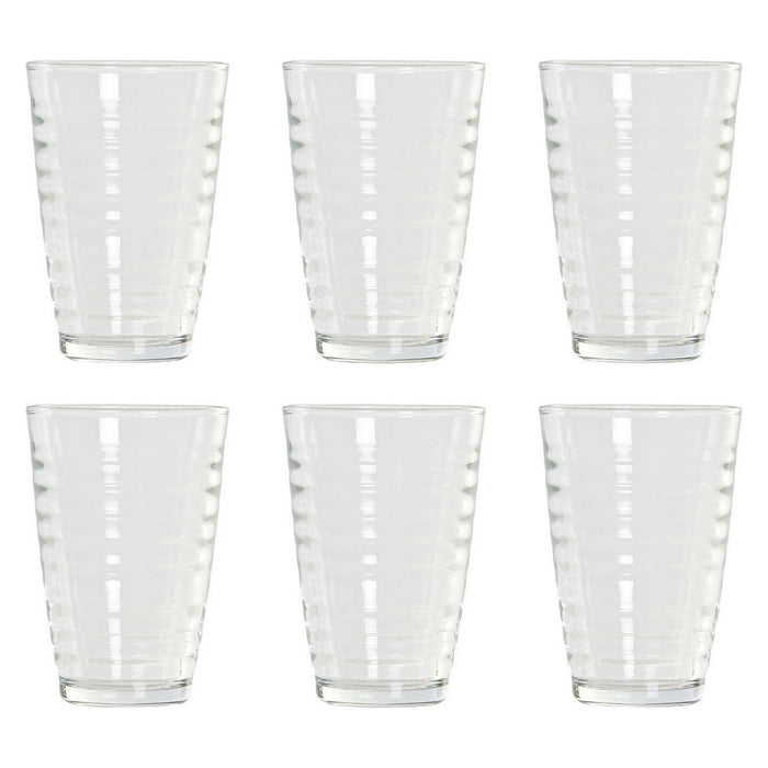 Set de Vasos DKD Home Decor 8424001836048 Transparente Cristal 300 ml (6 pcs)
