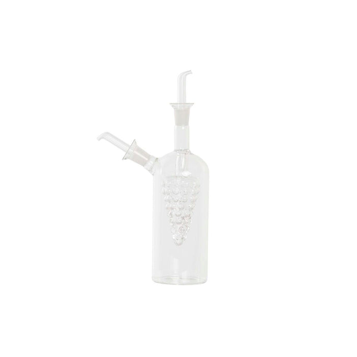 Conjunto de azeite e vinagre DKD Home Decor 13 x 6,5 x 25 cm Vidro borosilicato transparente 500 ml