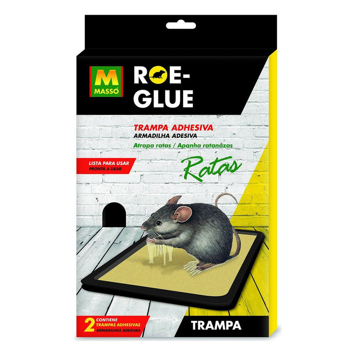 Gabbia Massó Roe-glue Scatola con trappola di colla