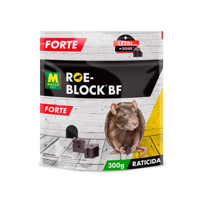 Massó Roe-Block Forte BF veneno para ratas 300 gr