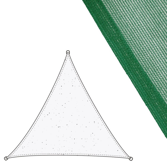 Tenda em Tecido 3 x 3 m 300 x 300 x 0,5 cm Polietileno Verde