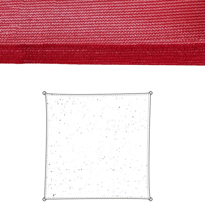 Tecido para Tenda 300 x 300 x 0,5 cm Polietileno Cereja