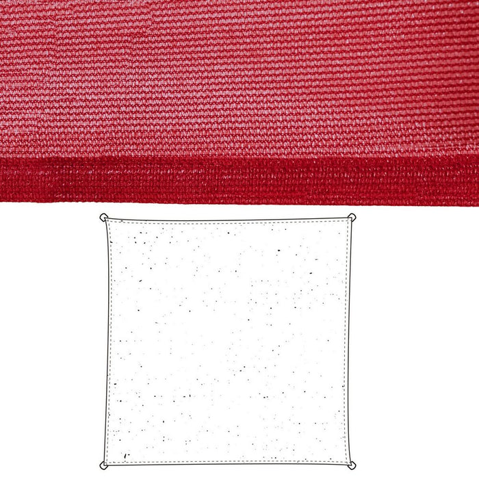 Tecido para Tenda 500 x 500 x 0,5 cm Polietileno Cereja