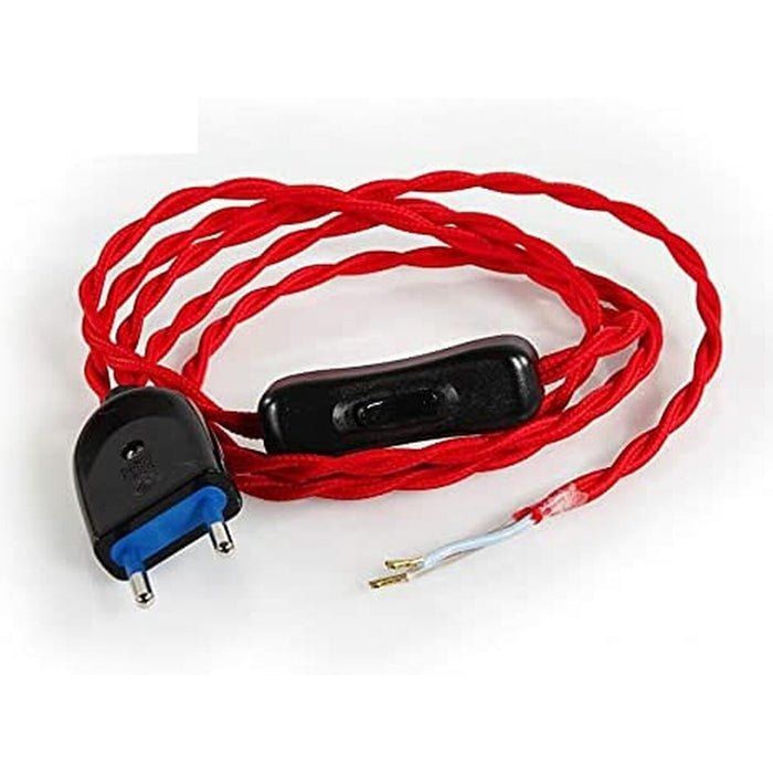Cable de alimentación EDM Cable de interruptor de luz 2 x 0,75 mm 2 m