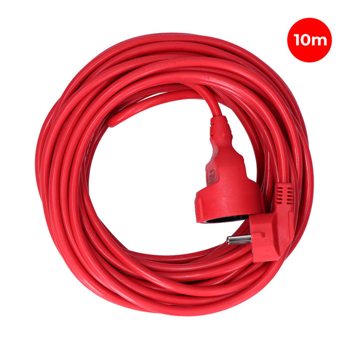 Cable Alargador EDM Flexible 3 x 1,5 mm 10 m Rojo